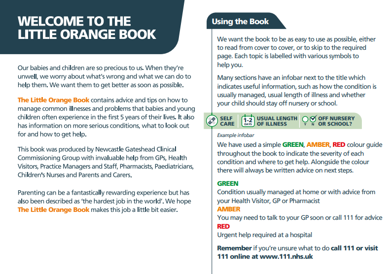The Little Orange Book - Using the Book