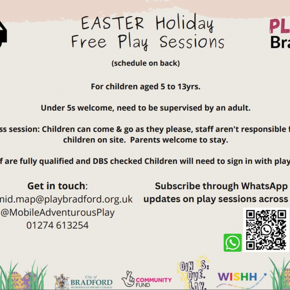 St Stephen’s CE (VA) Primary School Easter Holiday Play Bradford